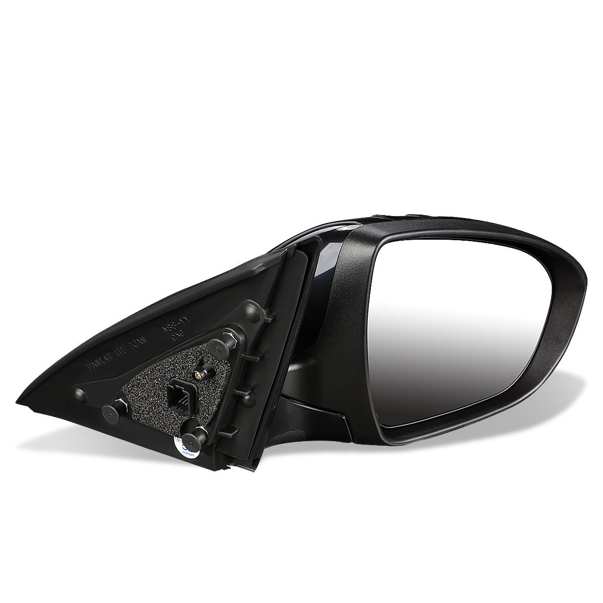 RETROVISOR MIRROR - OEM - 11-13 KIA OPTIMA - POWERED - TEXTURED - BLACK - RIGHT