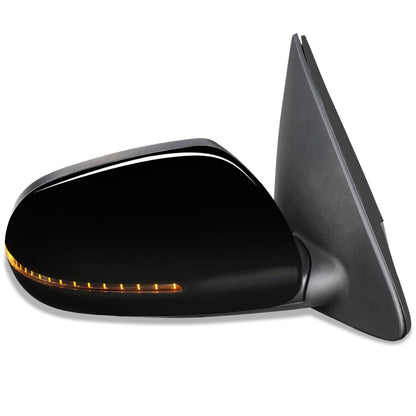 RETROVISOR MIRROR - OEM - 11-13 KIA FORTE - POWERED - HEATED - PAINTABLE - BLACK - RIGHT