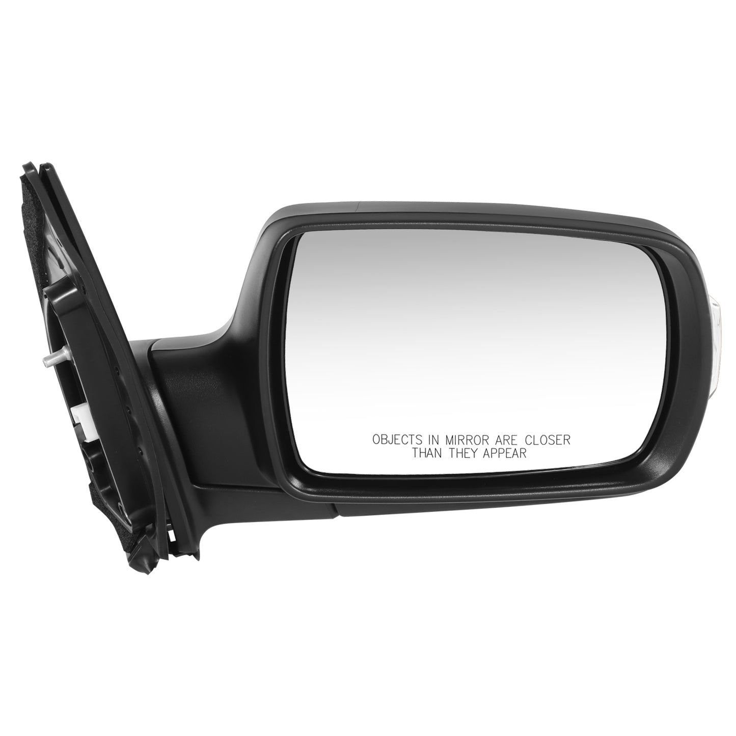 RETROVISOR MIRROR - OE STYLE - KIA SEDONA 2009-2014 - WITH POWER - PASSENGER RIGHT SIDE - BLACK
