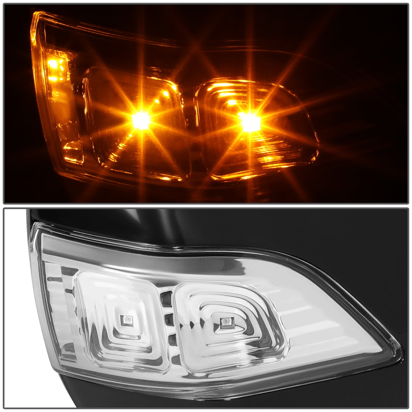 RETROVISOR MIRROR - OE STYLE - KIA SEDONA 2009-2014 - WITH POWER - PASSENGER RIGHT SIDE - BLACK