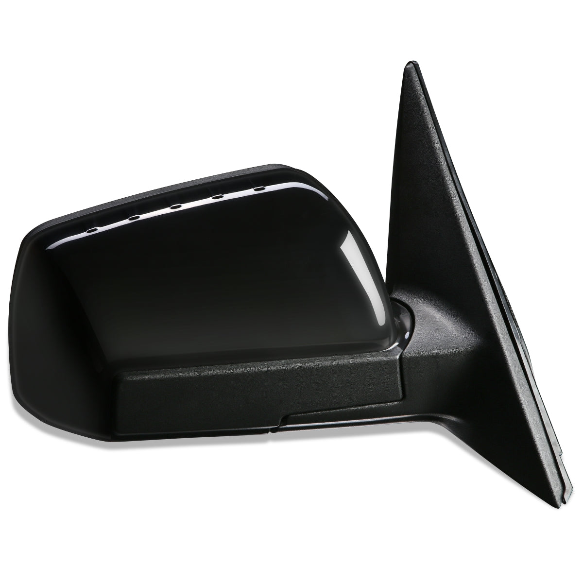 RETROVISOR MIRROR - OEM - 12-13 KIA SOUL - MANUAL - TEXTURED - BLACK - RIGHT