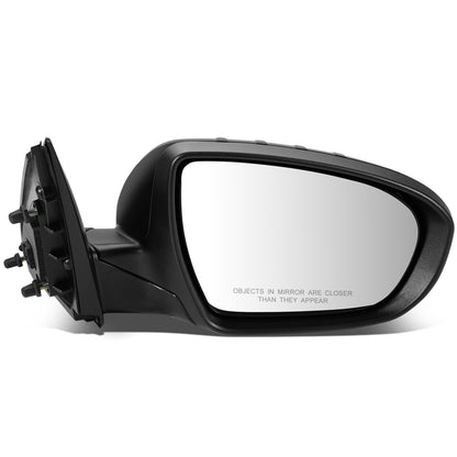 RETROVISOR MIRROR - OEM - 11-15 KIA OPTIMA - POWERED - HEATED - W/ SIGNAL LIGHT - POWER FOLDING - BLACK MATERIAL - RIGHT