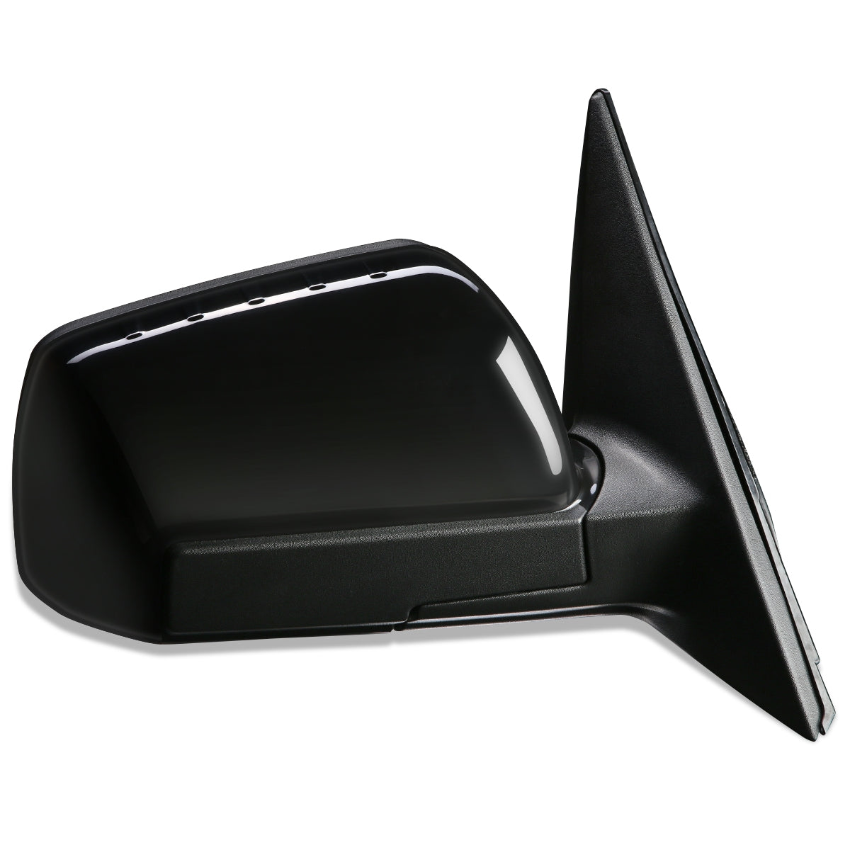 RETROVISOR MIRROR - OEM - 12-13 KIA SOUL - POWERED - PAINTABLE - BLACK - RIGHT