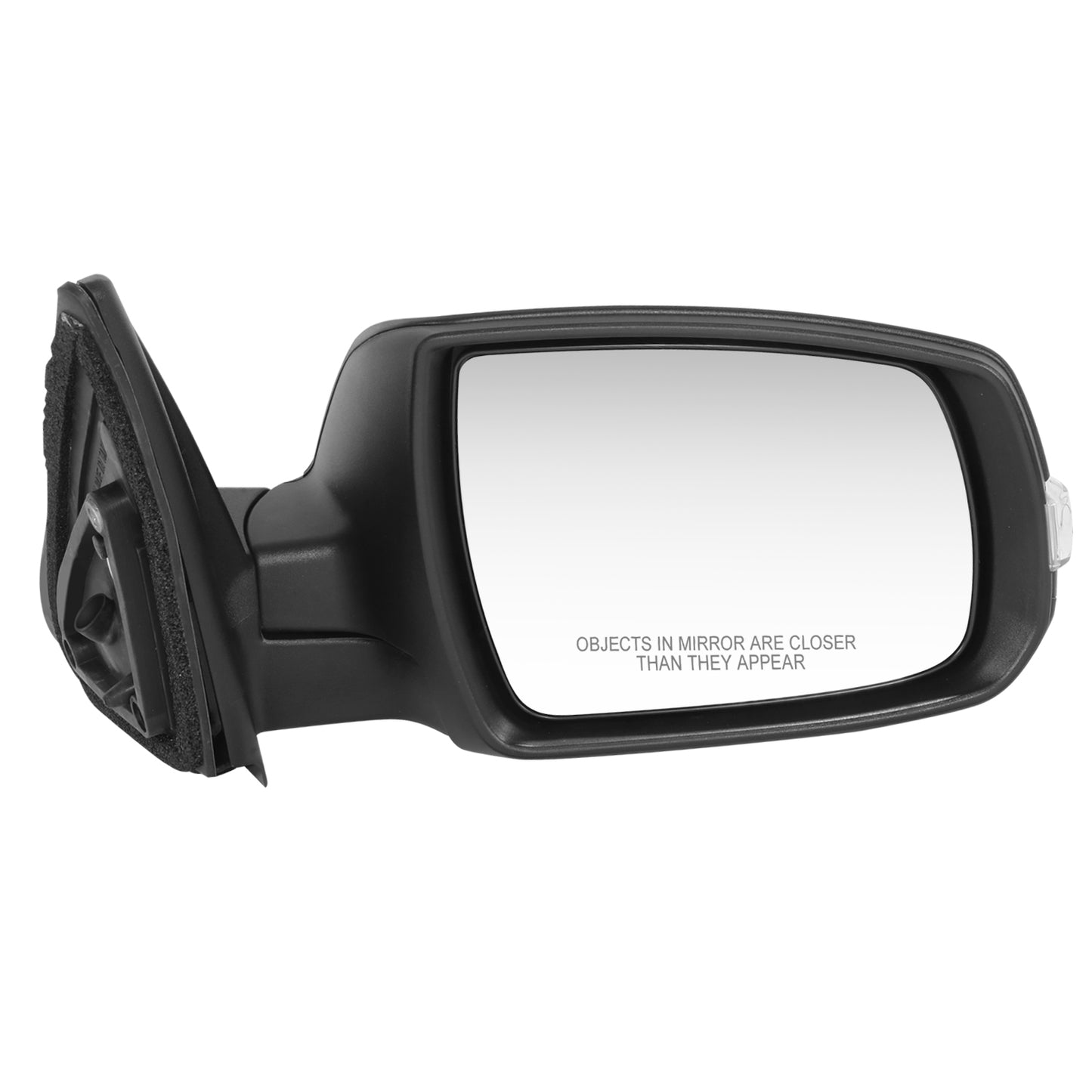 RETROVISOR MIRROR - OE STYLE - KIA SORENTO 11-13 - WITH POWER FOLD WITH HEATED GLASS WITH TURN SIGNAL - PASSENGER SIDE - PAINT TO MATCH - BLACK