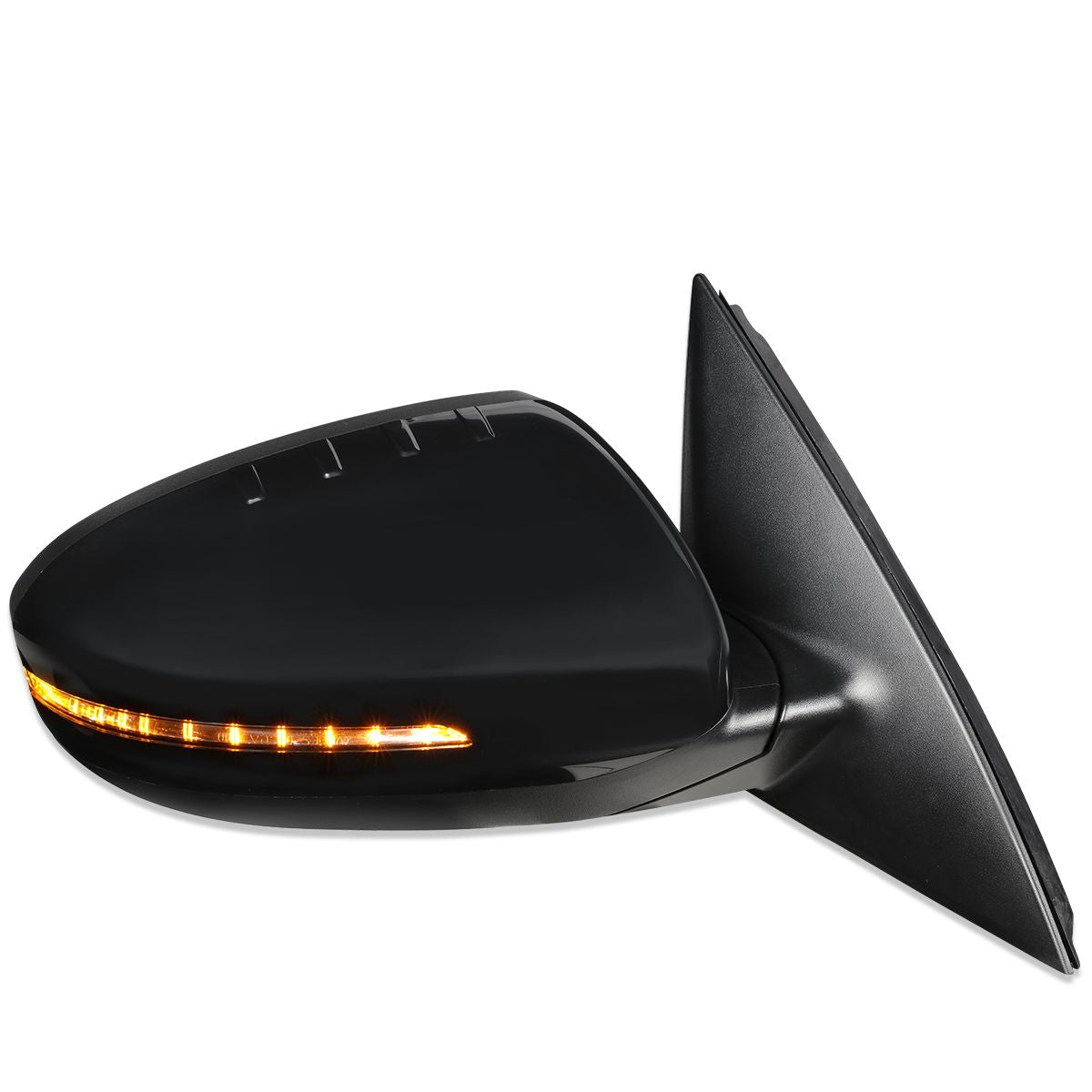 RETROVISOR MIRROR - OEM - 14-15 KIA OPTIMA - POWERED - HEATED - PAINTABLE - BLACK - RIGHT