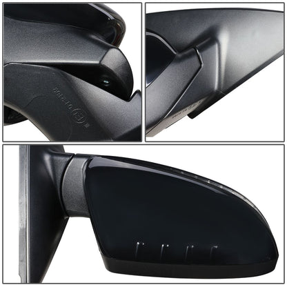 RETROVISOR MIRROR - OEM - 14-15 KIA OPTIMA - POWERED - HEATED - PAINTABLE - BLACK - RIGHT