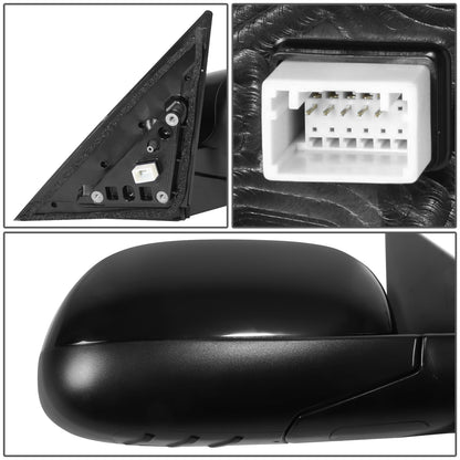 RETROVISOR MIRROR - OE STYLE - KIA SOUL 14-19 - WITH POWER WITH HEATED GLASS - PASSENGER SIDE - PAINT TO MATCH - BLACK
