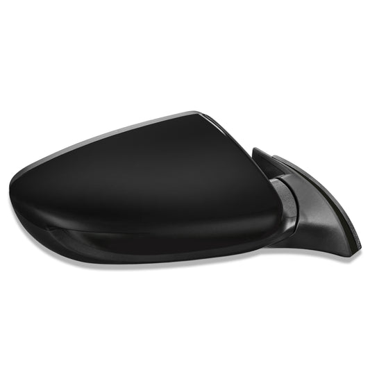 RETROVISOR MIRROR - OEM - 14-16 KIA FORTE, FORTE KOUP - POWERED - HEATED - FOLDING - BLACK MATERIAL - RIGHT