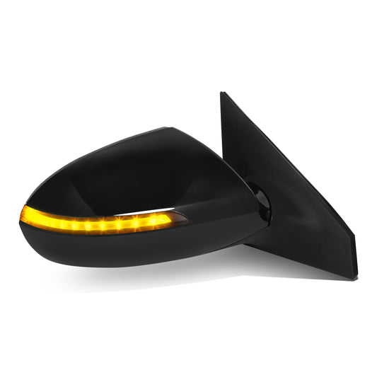 RETROVISOR MIRROR - OE STYLE - KIA SPORTAGE 13-16 - WITH POWER WITH TURN SIGNAL - PASSENGER SIDE - PAINT TO MATCH - BLACK