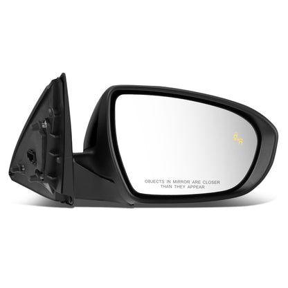 RETROVISOR MIRROR - OEM - 11-15 KIA OPTIMA - POWERED - HEATED - W/ SIGNAL LIGHT - W/ BSD - POWER FOLDING - BLACK MATERIAL - RIGHT