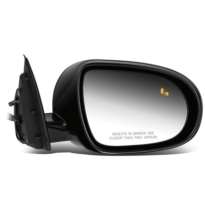RETROVISOR MIRROR - OEM - 14-15 KIA SORENTO - POWERED - HEATED - W/ SIGNAL LIGHT - W/ MEMORY - W/ BSD - POWER FOLDING - BLACK MATERIAL - RIGHT