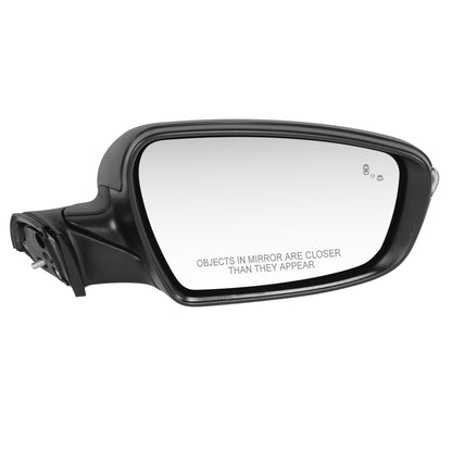 RETROVISOR MIRROR - OE STYLE - KIA FORTE 17-18 - WITH POWER FOLD WITH HEATED GLASS WITH TURN SIGNAL WITH BLIND SPOT - PASSENGER SIDE - PAINT TO MATCH - BLACK