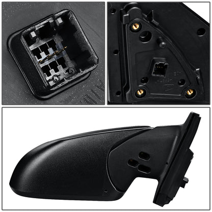 RETROVISOR MIRROR - OEM - 18+ KIA RIO - POWERED - HEATED - FOLDING - BLACK MATERIAL - RIGHT