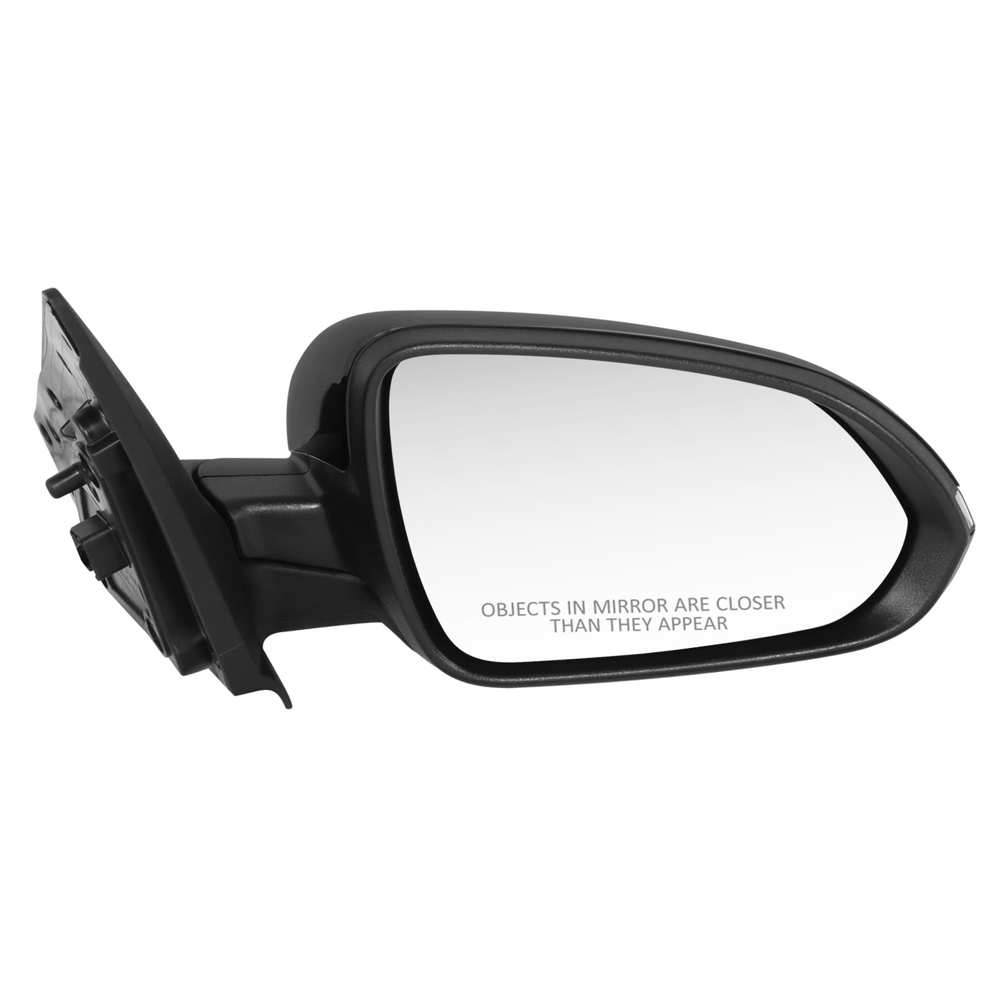 RETROVISOR MIRROR - OE STYLE - KIA RIO 18-20 - WITH POWER WITH HEATED GLASS WITH TURN SIGNAL - PASSENGER SIDE - PAINT TO MATCH - BLACK