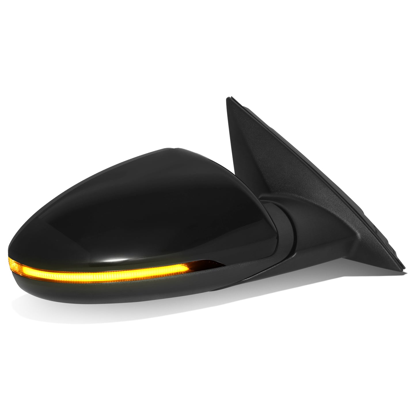 RETROVISOR MIRROR - OE STYLE - KIA FORTE 2019-2021 - WITH POWER WITH HEATED GLASS WITH TURN SIGNAL - PASSENGER RIGHT SIDE - BLACK