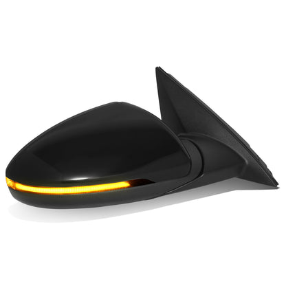 RETROVISOR MIRROR - OE STYLE - KIA FORTE 2019-2021 - WITH POWER WITH HEATED GLASS WITH TURN SIGNAL - PASSENGER RIGHT SIDE - BLACK