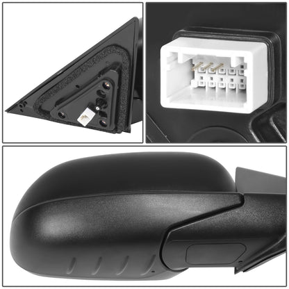 RETROVISOR MIRROR - OE STYLE - KIA SOUL 2020-2022 - WITH POWER FOLD WITH HEATED GLASS WITH TURN SIGNAL WITH BLIND SPOT - PASSENGER RIGHT SIDE - BLACK