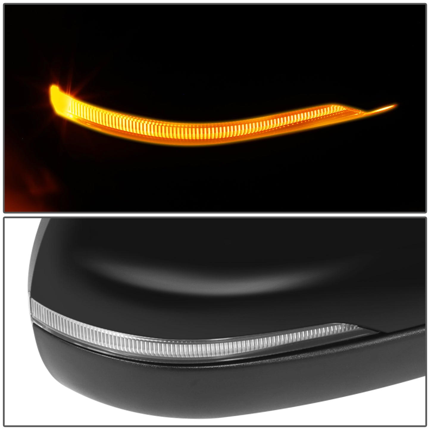 RETROVISOR MIRROR - OE STYLE - KIA SOUL 2020-2022 - WITH POWER WITH HEATED GLASS WITH TURN SINGAL - PASSENGER RIGHT SIDE - BLACK