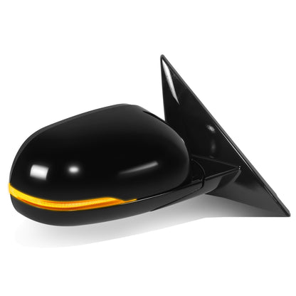 RETROVISOR MIRROR - OE STYLE - KIA SOUL 2020-2024 - WITH POWER WITH HEATED GLASS - PASSENGER RIGHT SIDE - BLACK