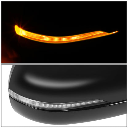 RETROVISOR MIRROR - OE STYLE - KIA SOUL 2020-2024 - WITH POWER WITH HEATED GLASS - PASSENGER RIGHT SIDE - BLACK