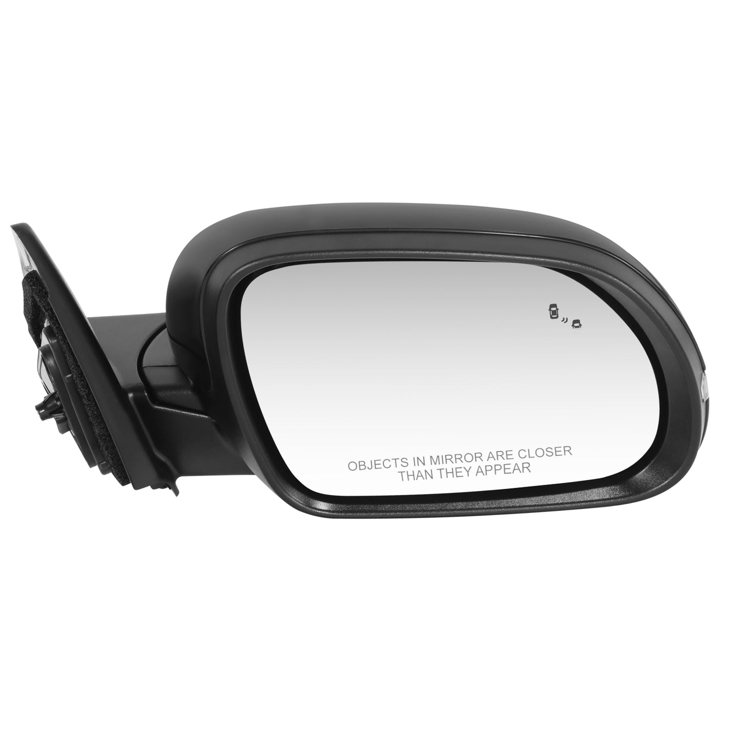 RETROVISOR MIRROR - OE STYLE - KIA SOUL 2020-2022 - WITH POWER WITH HEATED GLASS WITH TURN SINGAL WITH BLIND SPOT - PASSENGER RIGHT SIDE - BLACK