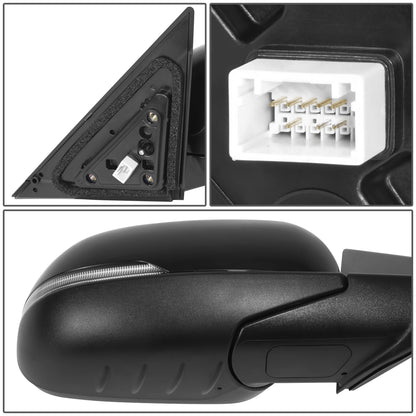 RETROVISOR MIRROR - OE STYLE - KIA SOUL 2020-2022 - WITH POWER WITH HEATED GLASS WITH TURN SINGAL WITH BLIND SPOT - PASSENGER RIGHT SIDE - BLACK