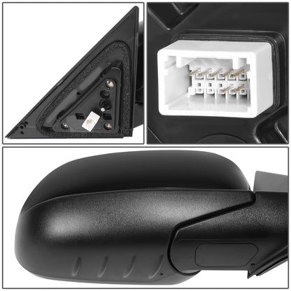 RETROVISOR MIRROR - OE STYLE - KIA SOUL 2020-2024 - WITH POWER WITH HEATED GLASS WITH BLIND SPOT - PASSENGER RIGHT SIDE - BLACK