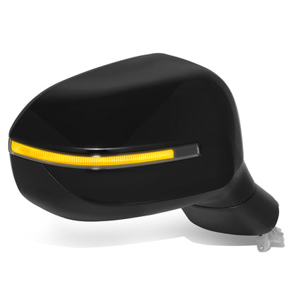 RETROVISOR MIRROR - OE STYLE - KIA TELLURIDE 2020-2024 - WITH POWER WITH HEATED GLASS WITH BLIND SPOT - PASSENGER RIGHT SIDE - BLACK