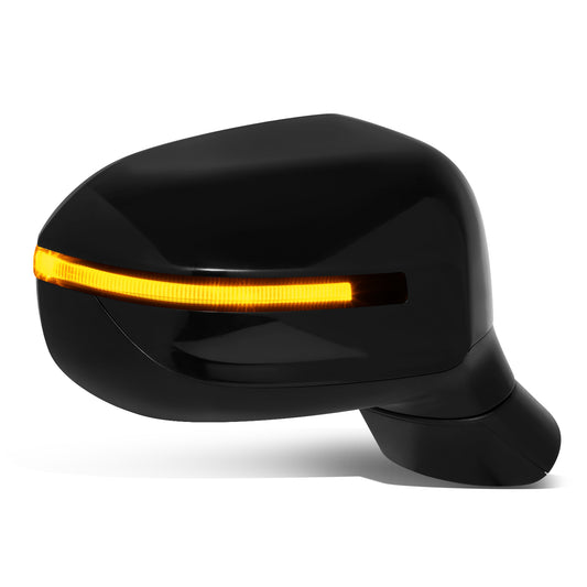 RETROVISOR MIRROR - OE STYLE - KIA TELLURIDE 20-24 - WITH POWER FOLD WITH HEATED GLASS WITH BLIND SPOT - PASSENGER SIDE - PAINT TO MATCH - BLACK