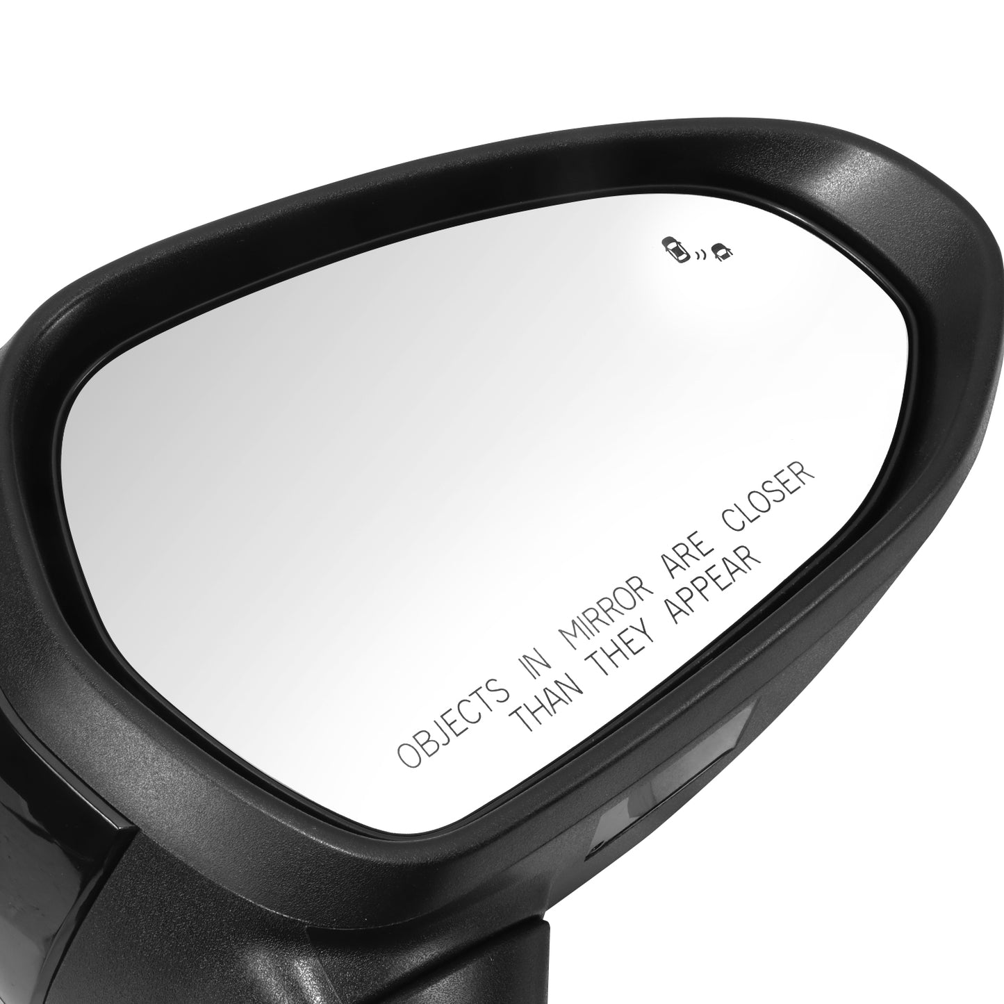 RETROVISOR MIRROR - OE STYLE - KIA K5 21-24 - WITH POWER WITH HEATED GLASS WITH BLIND SPOT - FOR LXS - PASSENGER SIDE - PAINT TO MATCH - BLACK