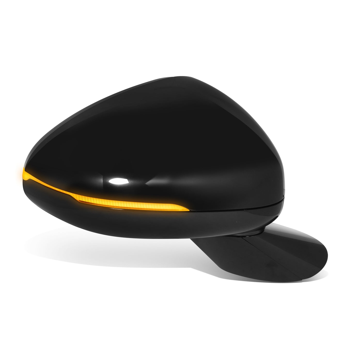 RETROVISOR MIRROR - OE STYLE - KIA K5 21-24 - WITH POWER WITH HEATED GLASS WITH BLIND SPOT WITH TURN SIGNAL - FOR GT - PASSENGER SIDE - PAINT TO MATCH - BLACK