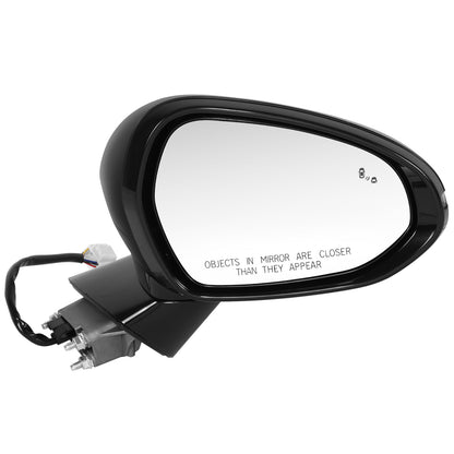 RETROVISOR MIRROR - OE STYLE - KIA K5 21-24 - WITH POWER WITH HEATED GLASS WITH BLIND SPOT WITH TURN SIGNAL - FOR GT - PASSENGER SIDE - PAINT TO MATCH - BLACK