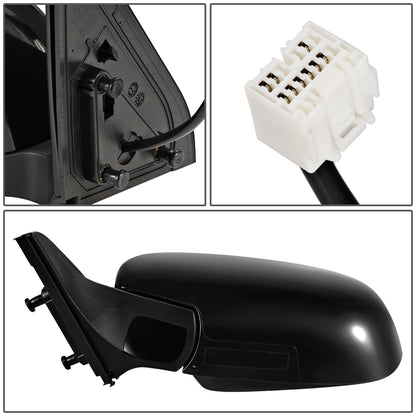 RETROVISOR MIRROR - OEM - 03-05 LEXUS GX470 - POWERED - HEATED - W/ MEMORY - FOLDING - BLACK MATERIAL - LEFT