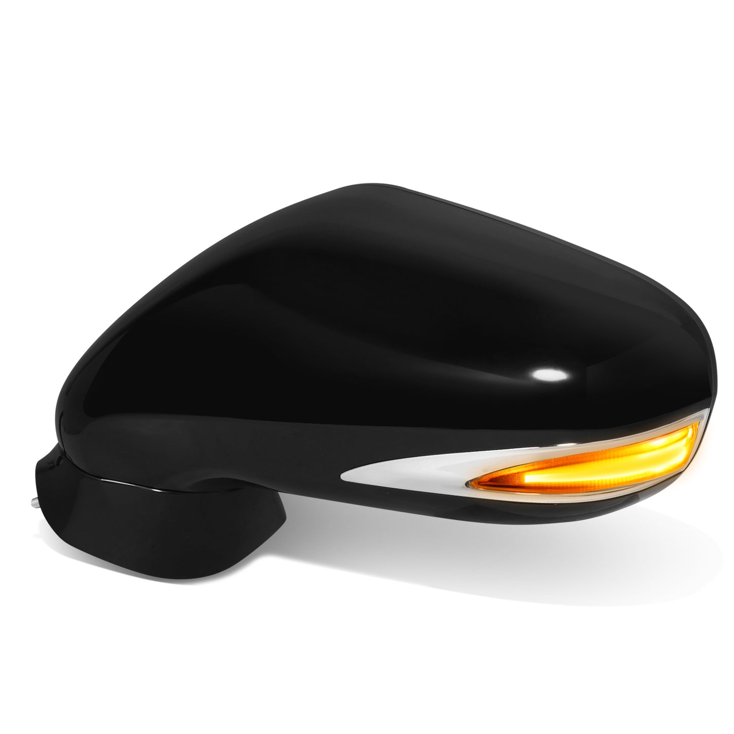 RETROVISOR MIRROR - OE STYLE - LEXUS IS250 09-13 - LEXUS IS350 09-13 - WITH POWER WITH HEATED GLASS WITH SIGNAL WITH MEMORY - DRIVER SIDE - PAINT TO MATCH - BLACK