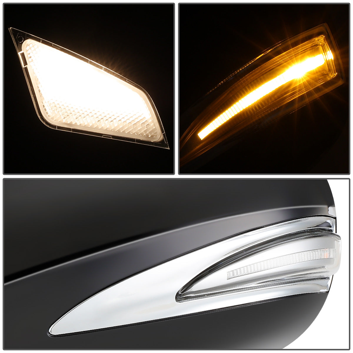 RETROVISOR MIRROR - OEM - 07-12 LEXUS LS460 - POWERED - HEATED - W/ SIGNAL LIGHT - W/ MEMORY - W/ PUDDLE LIGHT - POWER FOLDING - LEFT