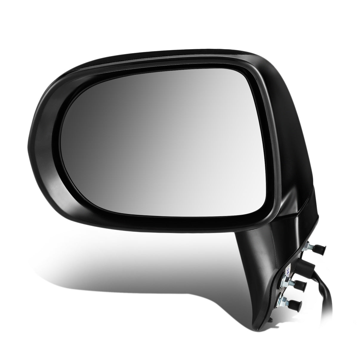 RETROVISOR MIRROR - OEM - 10-12 LEXUS RX350 - POWERED - HEATED - W/ SIGNAL LIGHT - W/ MEMORY - W/ PUDDLE LIGHT - FOLDING - BLACK MATERIAL - LEFT