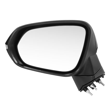 RETROVISOR MIRROR - OE STYLE - LEXUS RX350 16-19 - LEXUS RX350L 16-19 - LEXUS RX450H 18-19 - LEXUS RX450HL 18-19 - WITH POWER WITH HEATED WITH SIGNAL WITH MEMORY - CANADA BULIT - DRIVER SIDE - PAINT TO MATCH - BLACK