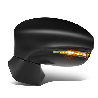 RETROVISOR MIRROR - OEM - 13-15 LEXUS ES350, ES300H - POWERED - HEATED - W/ SIGNAL LIGHT - W/ MEMORY - W/ PUDDLE LIGHT - W/ BSD - FOLDING - BLACK MATERIAL - LEFT