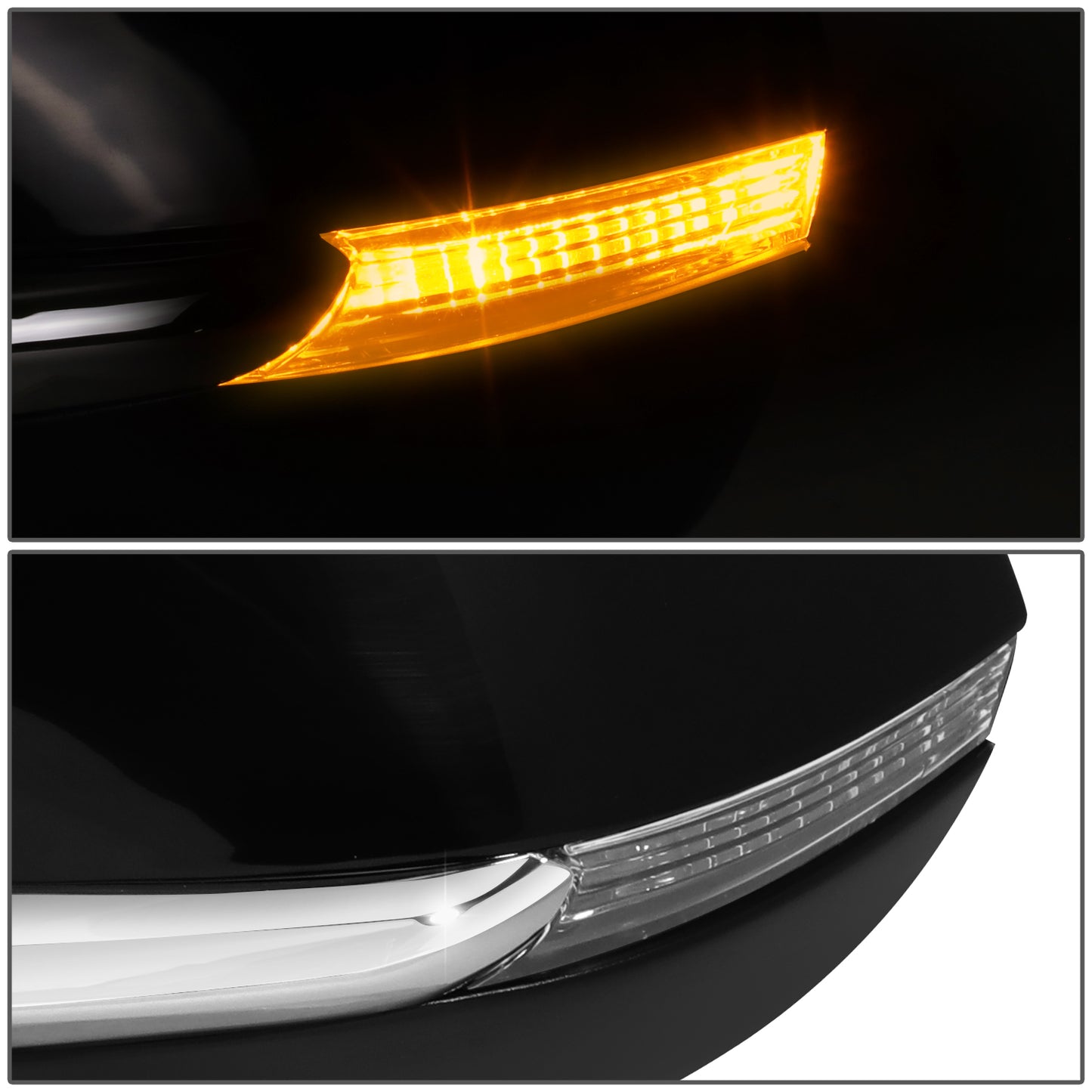 RETROVISOR MIRROR - OE STYLE - LEXUS NX200T 15-17 - LEXUS NX300H 15-17 - WITH POWER WITH HEATED WITH SIGNAL WITH MEMORY WITH BLIND SPOT - DRIVER SIDE - PAINT TO MATCH - BLACK