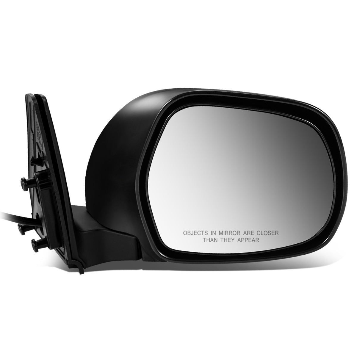 RETROVISOR MIRROR - OEM - 03-05 LEXUS GX470 - POWERED - HEATED - W/ MEMORY - FOLDING - BLACK MATERIAL - RIGHT