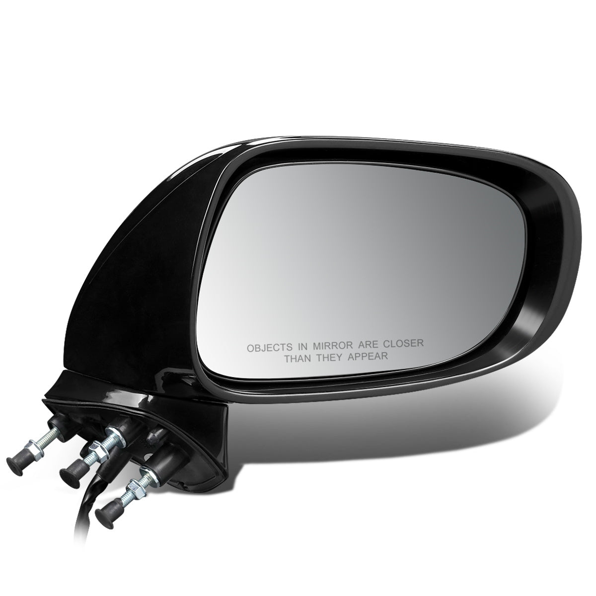 RETROVISOR MIRROR - OEM - 06-10 LEXUS IS 250, IS350 - POWERED - HEATED - W/ SIGNAL LIGHT - W/ PUDDLE LIGHT - FOLDING - BLACK MATERIAL - RIGHT