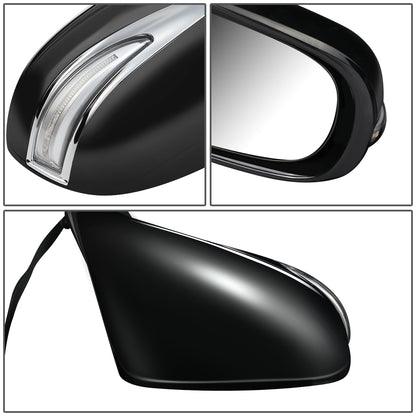 RETROVISOR MIRROR - OEM - 07-12 LEXUS ES350 - POWERED - HEATED - W/ SIGNAL LIGHT - W/ MEMORY - W/ PUDDLE LIGHT - FOLDING - RIGHT