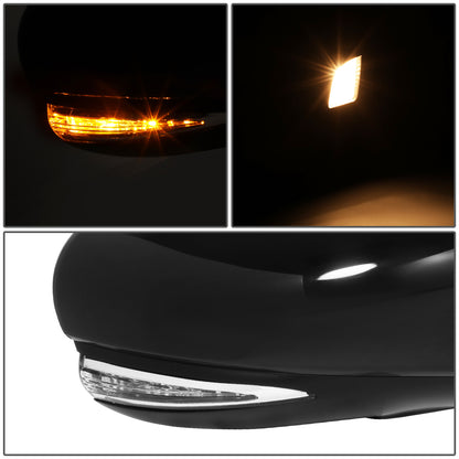 RETROVISOR MIRROR - OE STYLE - LEXUS GS200T 16-17 - LEXUS GS300 18-19 - LEXUS GS350 13-20 - LEXUS GS450H 13-18 - WITH POWER WITH HEATED GLASS WITH SIGNAL - PASSENGER SIDE - PAINT TO MATCH - BLACK