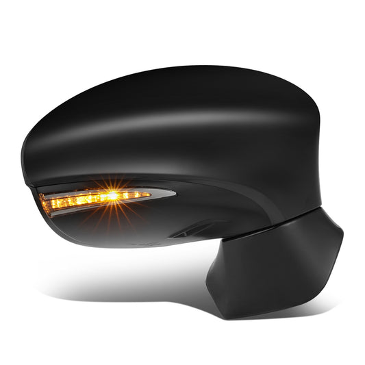 RETROVISOR MIRROR - OEM - 13-15 LEXUS ES350, ES300H - POWERED - HEATED - W/ SIGNAL LIGHT - W/ MEMORY - W/ PUDDLE LIGHT - W/ BSD - FOLDING - BLACK MATERIAL - RIGHT