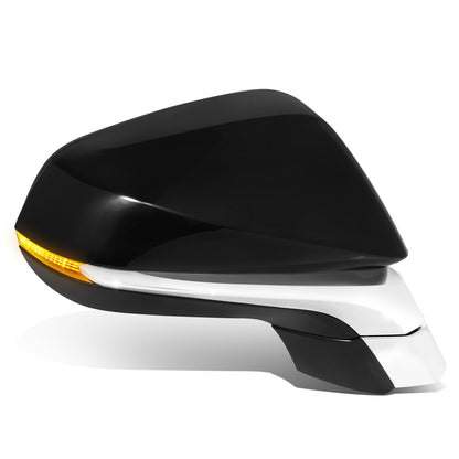 RETROVISOR MIRROR - OE STYLE - LEXUS NX200T 15-17 - LEXUS NX300H 15-17 - WITH POWER WITH HEATED WITH SIGNAL WITH MEMORY WITH BLIND SPOT - PASSENGER SIDE - PAINT TO MATCH - BLACK