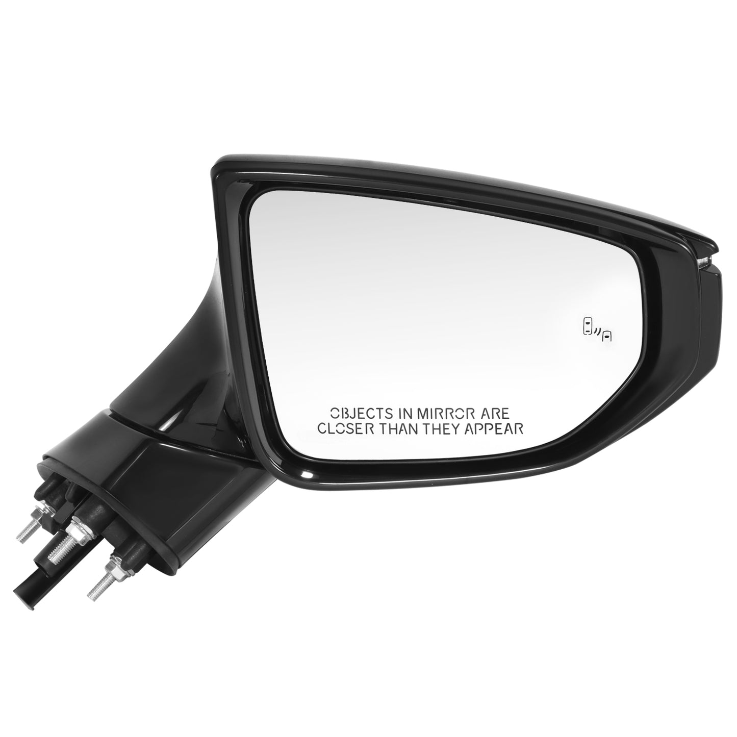 RETROVISOR MIRROR - OE STYLE - LEXUS UX200 19-24 - LEXUS UX250H 19-24 - WITH POWER FOLD WITH HEATED WITH SIGNAL WITH BLIND SPOT - PASSENGER SIDE - PAINT TO MATCH - BLACK