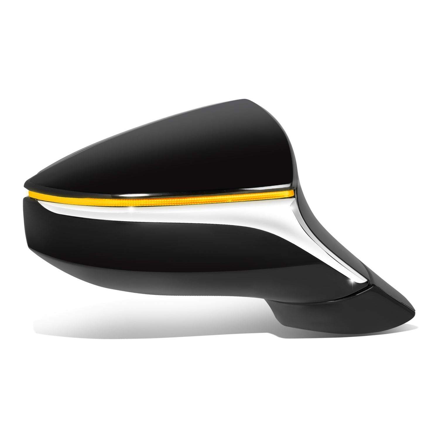 RETROVISOR MIRROR - OE STYLE - LEXUS ES250 21-24 - LEXUS ES300H 19-24 - LEXUS ES350 19-24 - WITH POWER WITH HEATED WITH SIGNAL - PASSENGER SIDE - PAINT TO MATCH - BLACK