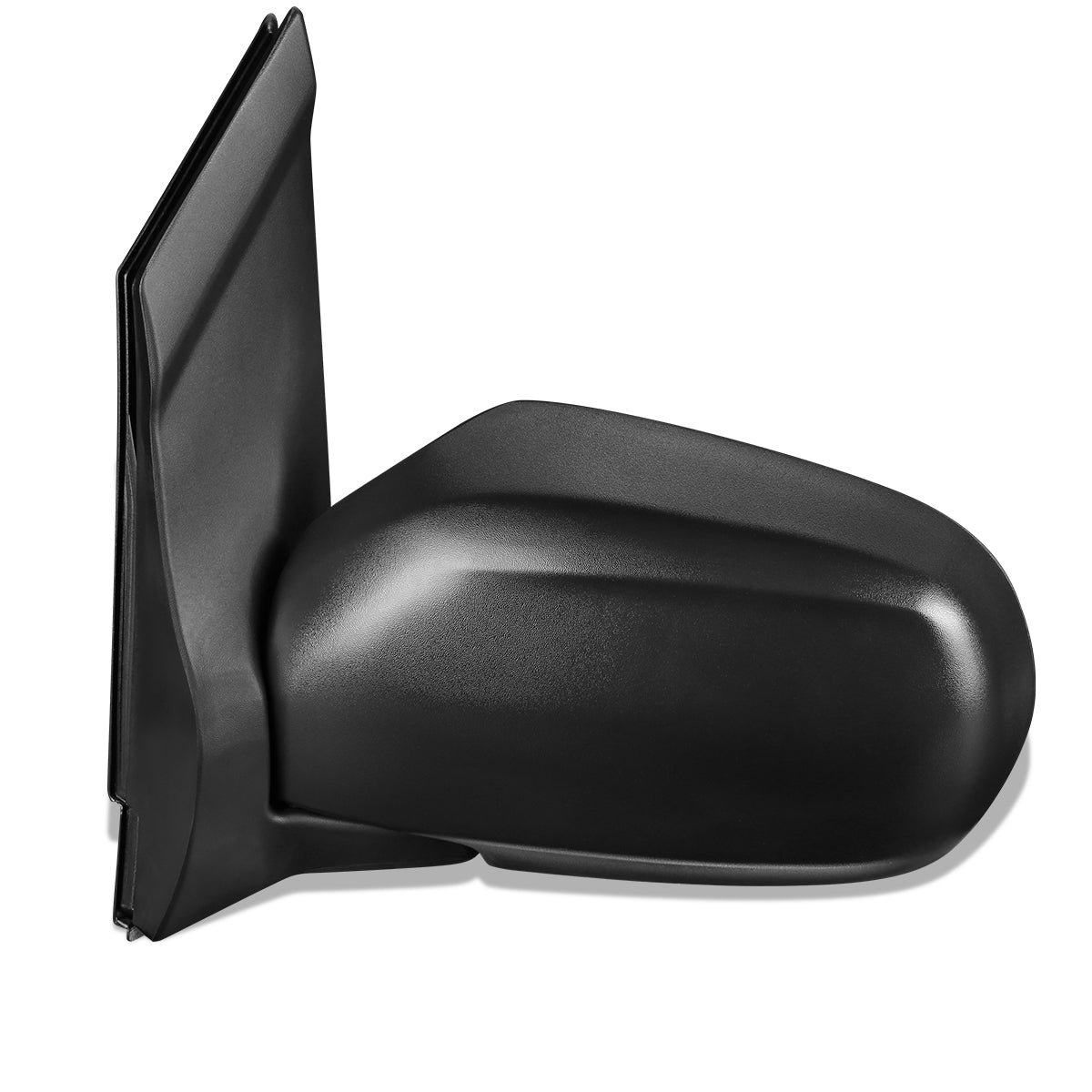 RETROVISOR MIRROR - OEM - 00-06 MAZDA MPV - MANUAL - TEXTURED - BLACK - LEFT