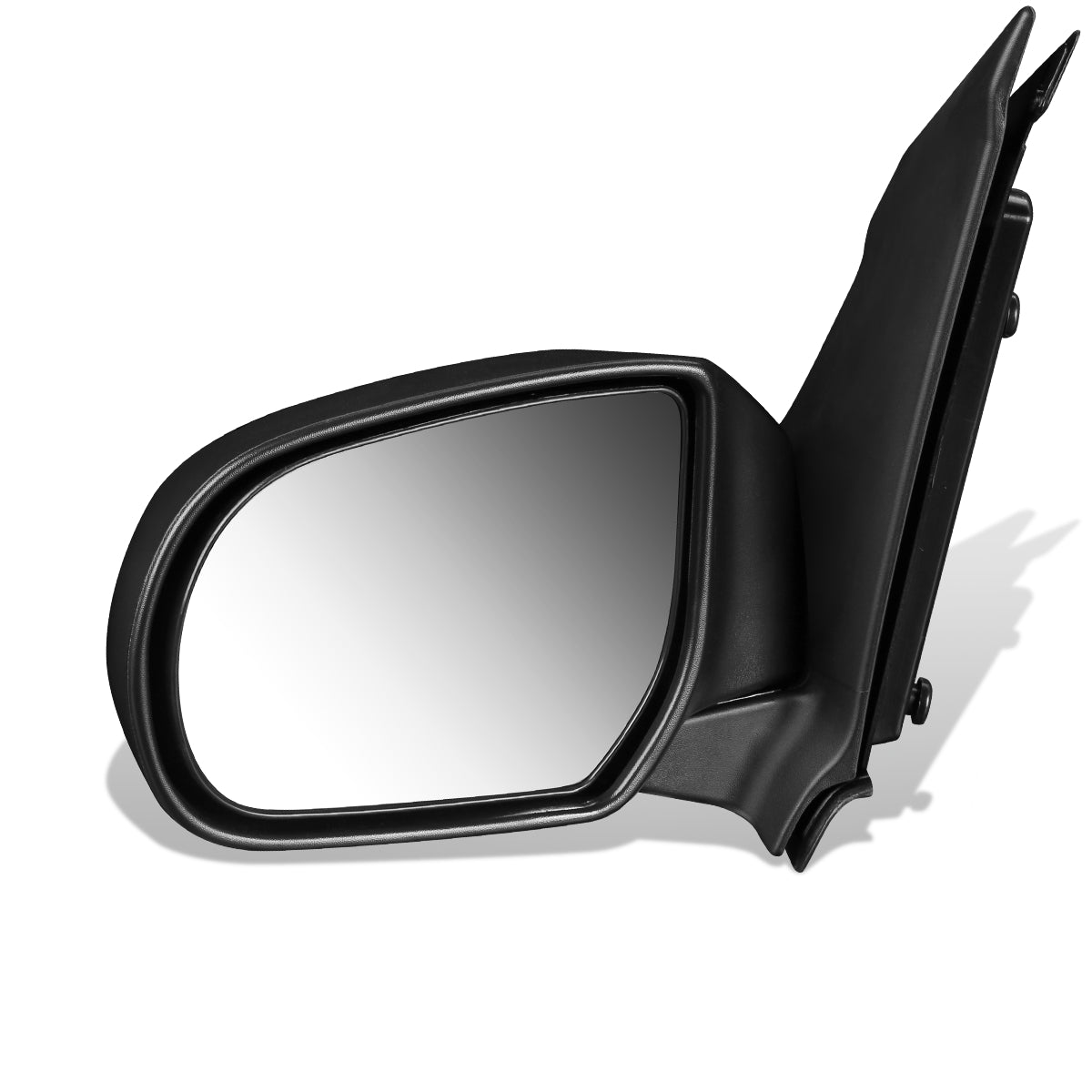 RETROVISOR MIRROR - OEM - 00-06 MAZDA MPV - MANUAL - TEXTURED - BLACK - LEFT