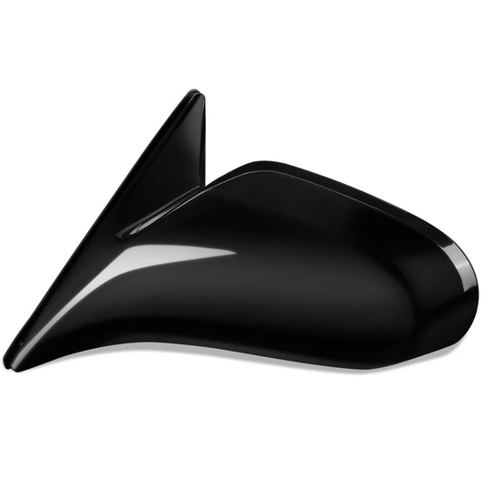 RETROVISOR MIRROR - OEM - 98-99 MAZDA 626 - MANUAL - SMOOTH - BLACK - LEFT